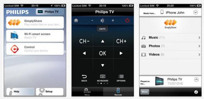 philips myremote ios